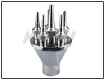 cluster fountain nozzle